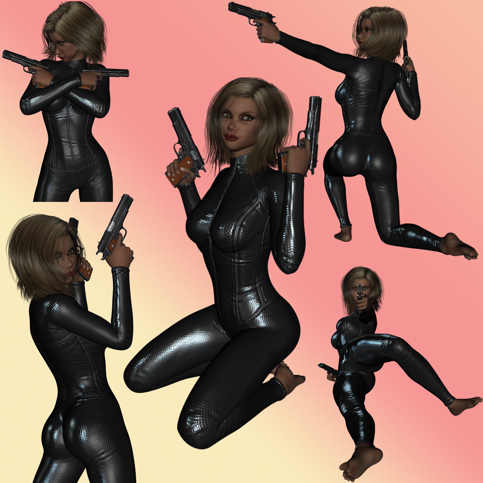 Dual Gun Wielding for G3F by N/A