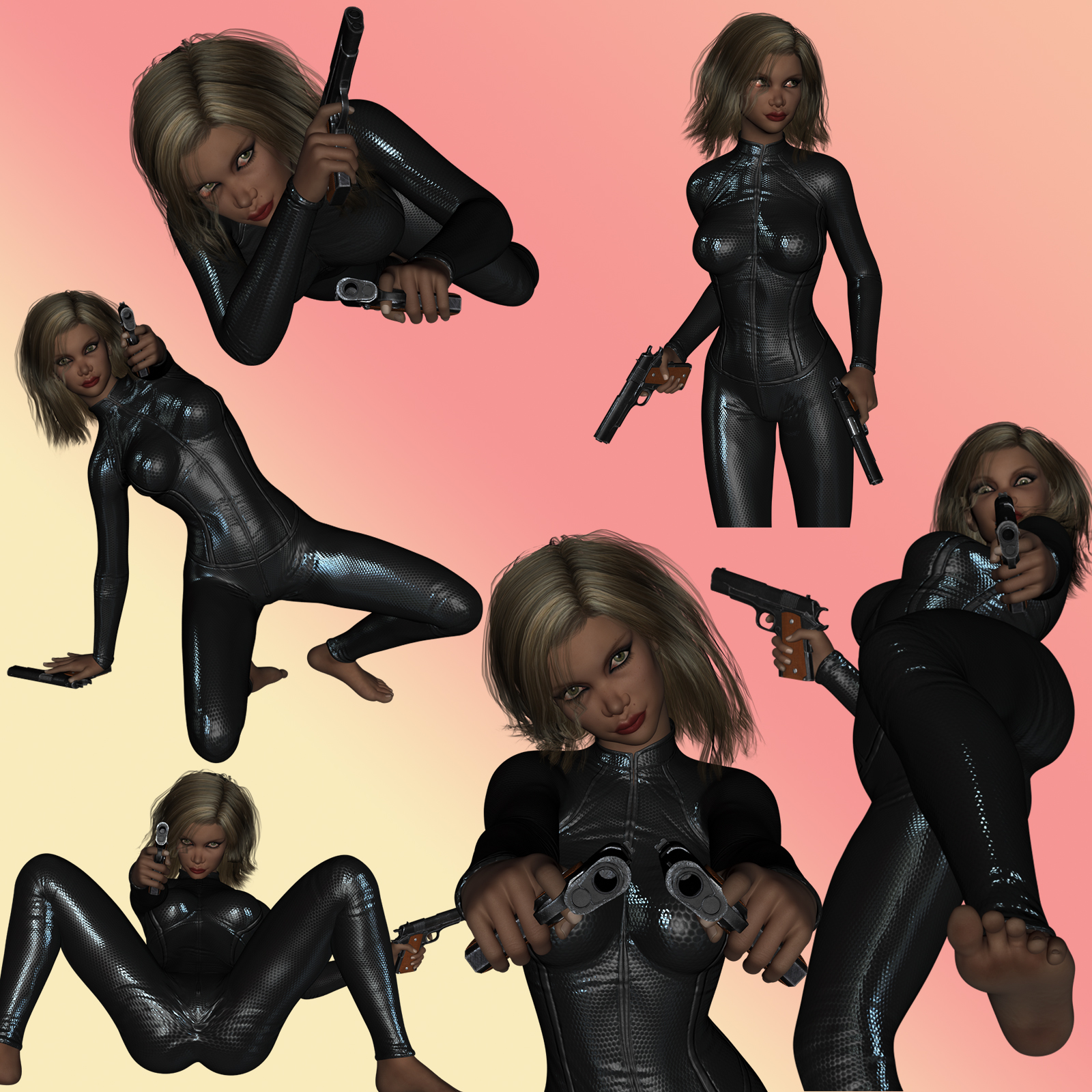 Dual Gun Wielding for G3F by N/A