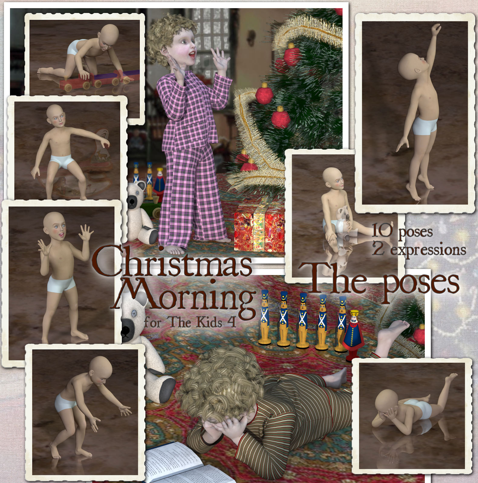 Christmas Morning - The Poses by N/A