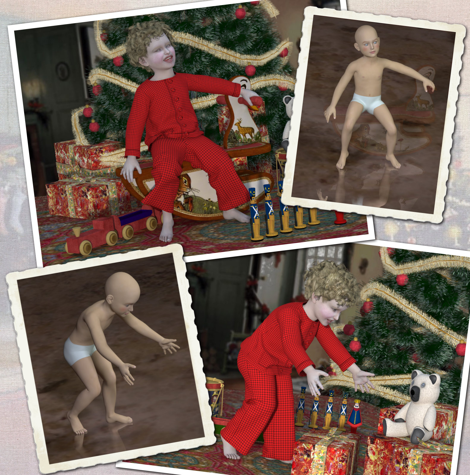 Christmas Morning - The Poses by N/A