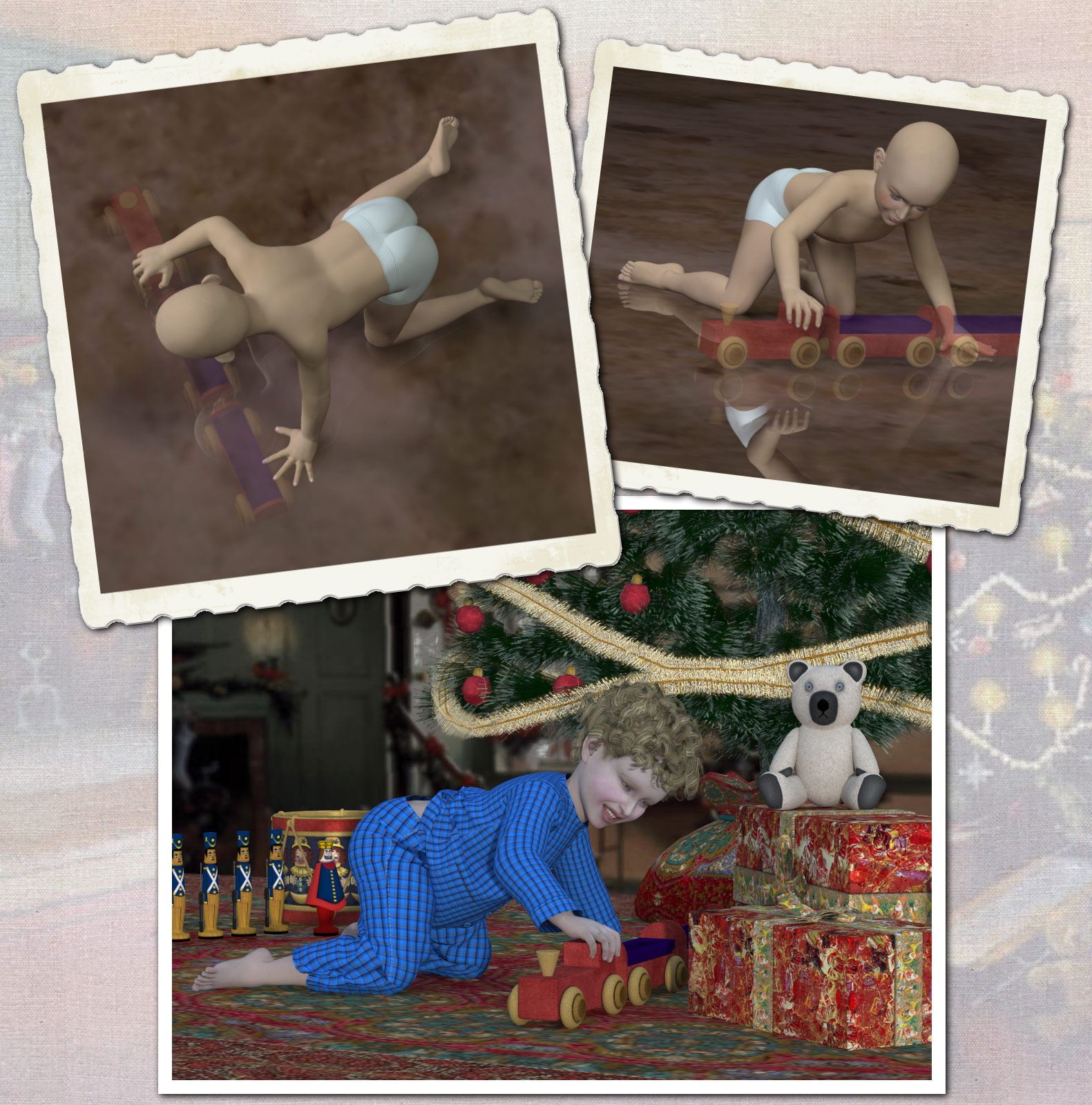 Christmas Morning - The Poses by N/A