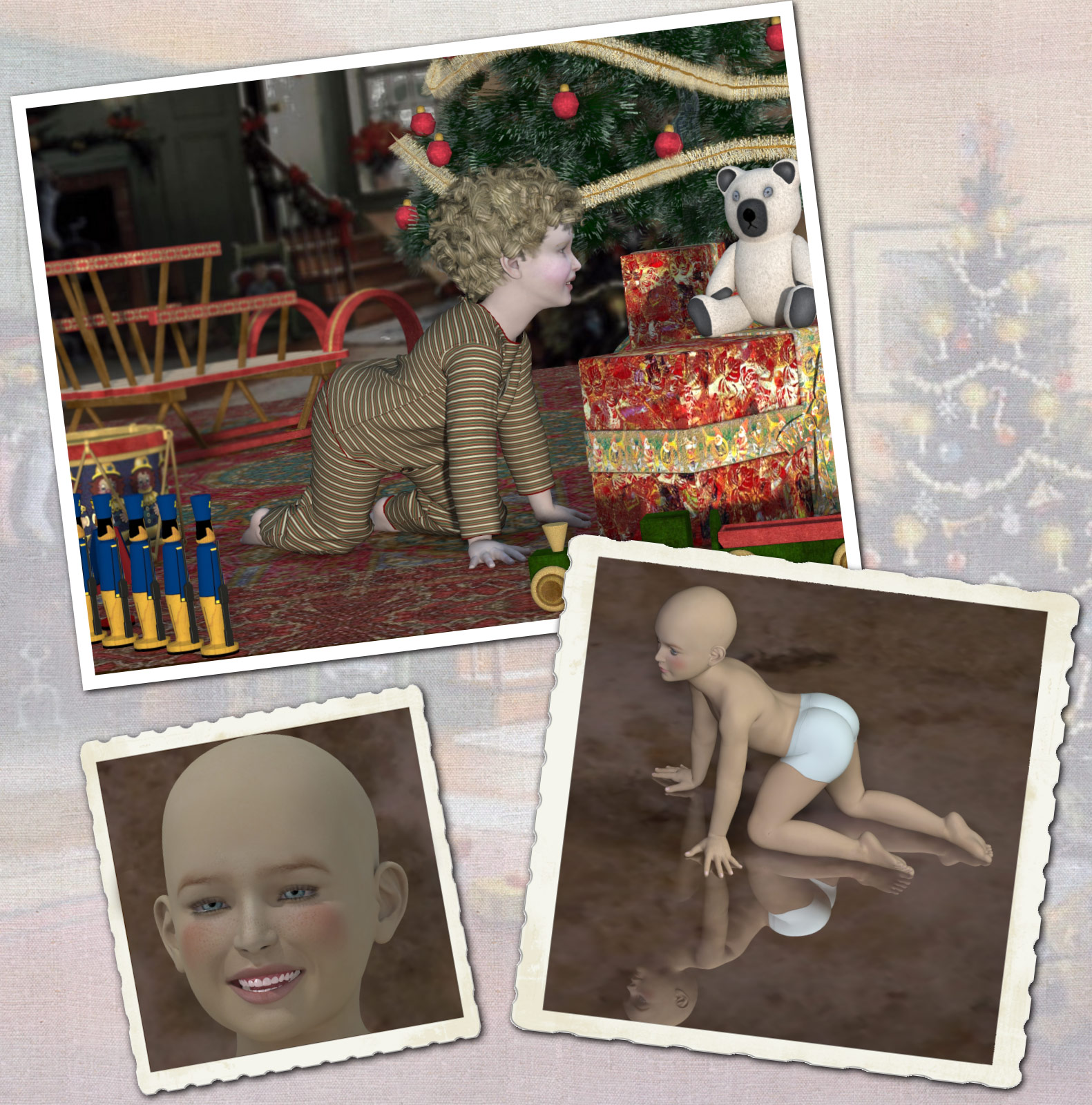 Christmas Morning - The Poses by N/A