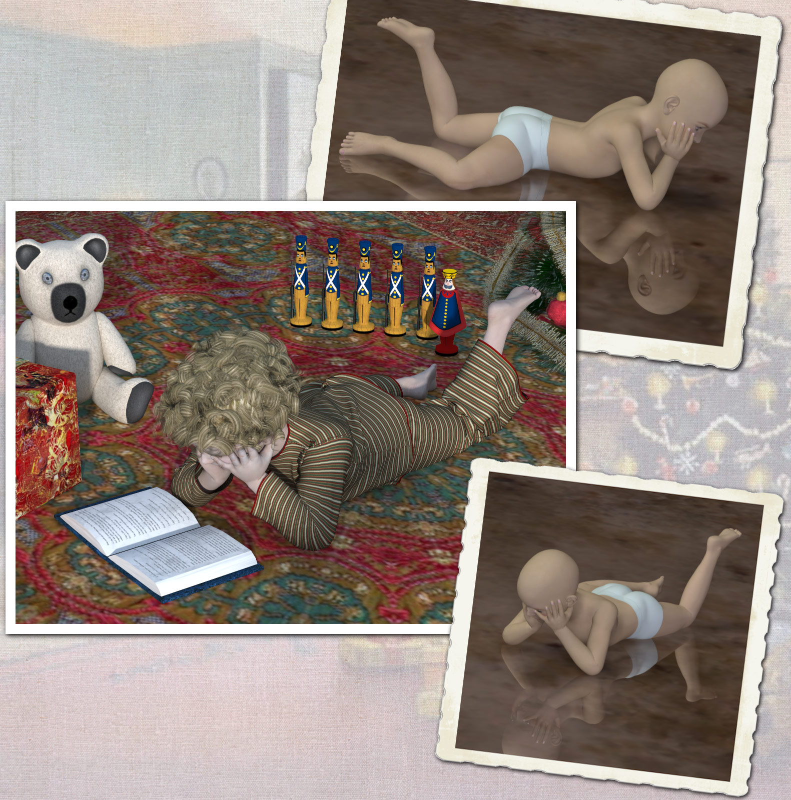 Christmas Morning - The Poses by N/A
