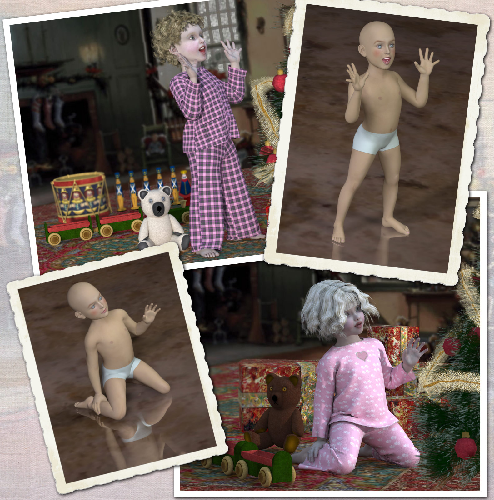 Christmas Morning - The Poses by N/A