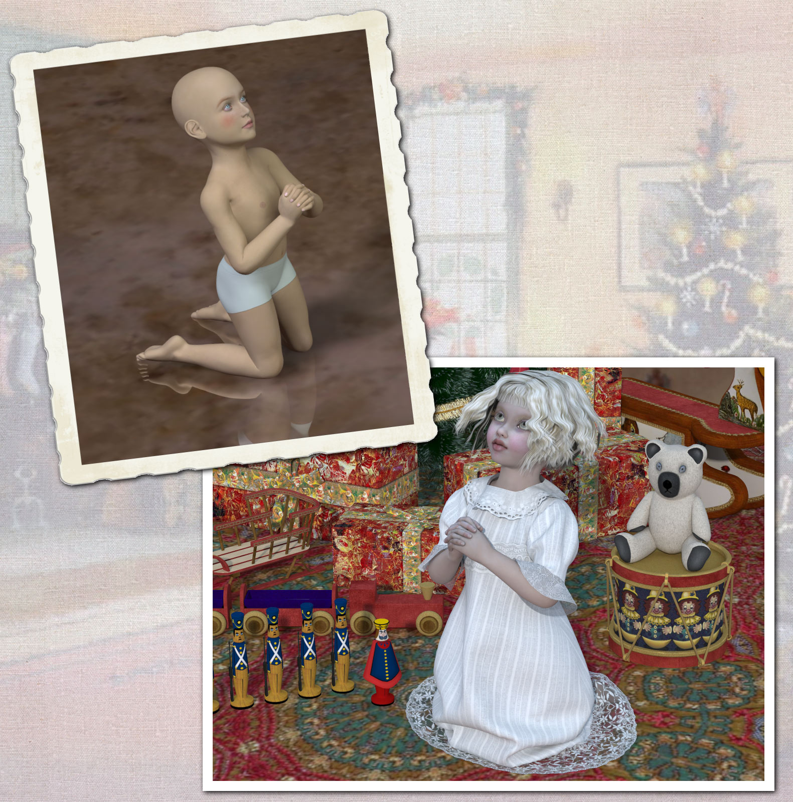 Christmas Morning - The Poses by N/A