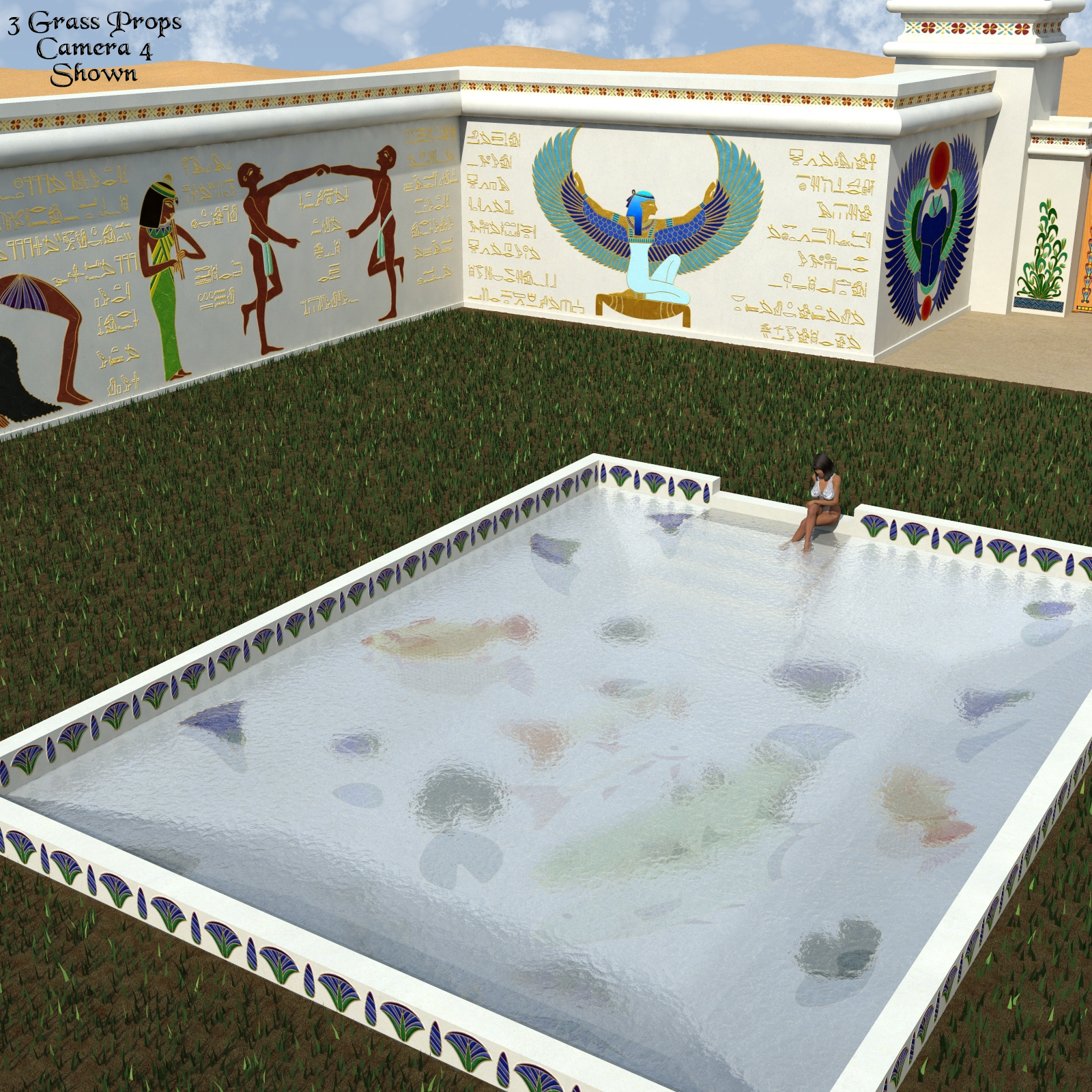 The Pharaoh's Garden by N/A