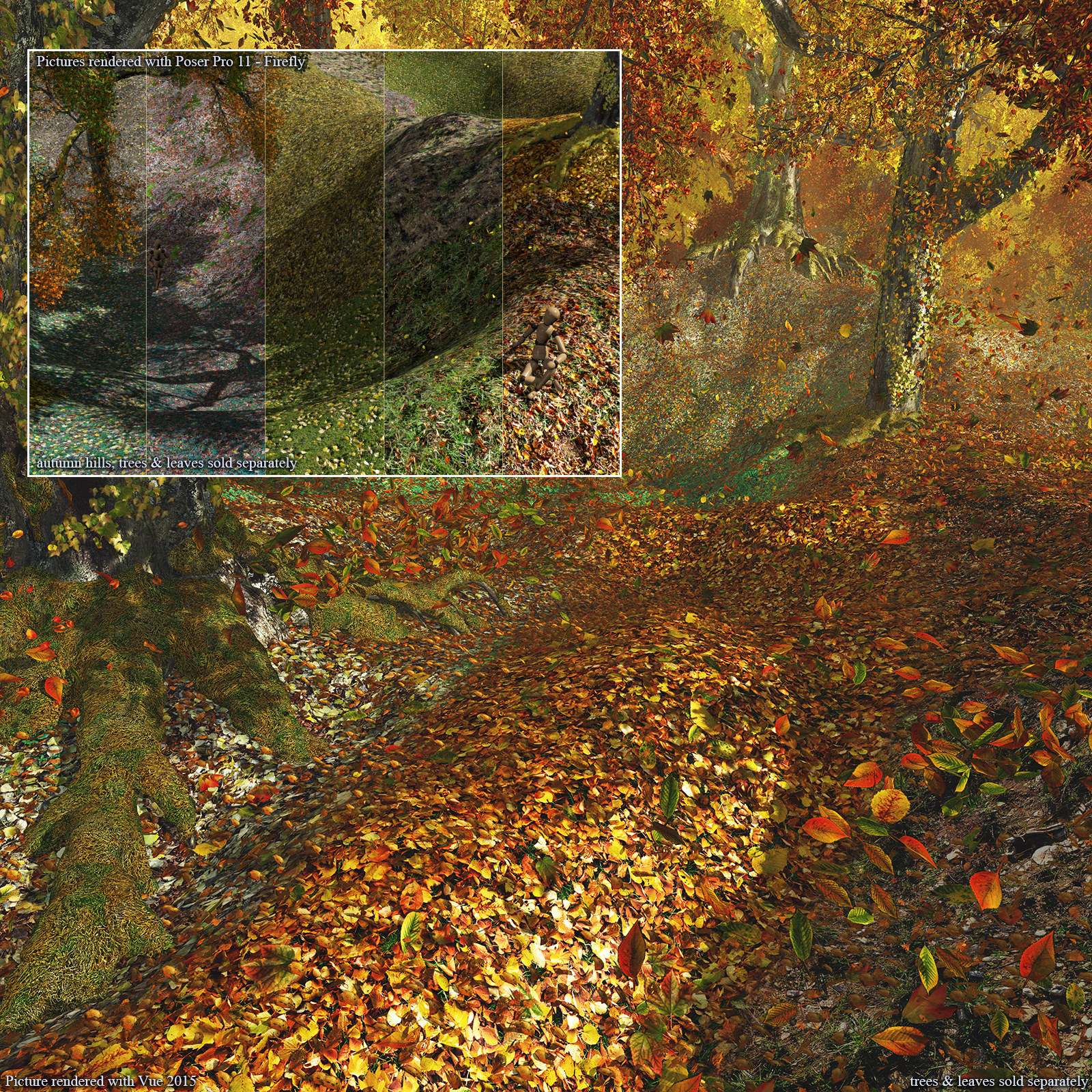 Flinks Autumn Textures 2 by N/A