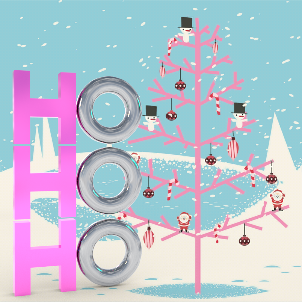 Iray Christmas Ho Ho Props And Metal Shaders by N/A