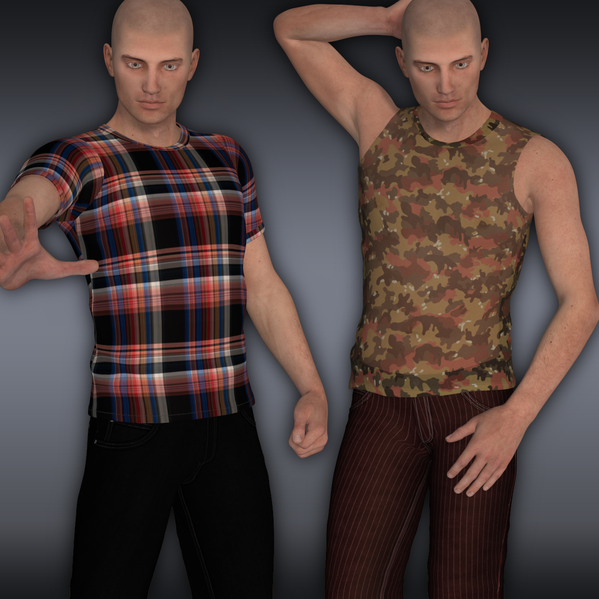 VERSUS:Male Collection - G2M Jeanz plus FREE bonus t-shirt by N/A