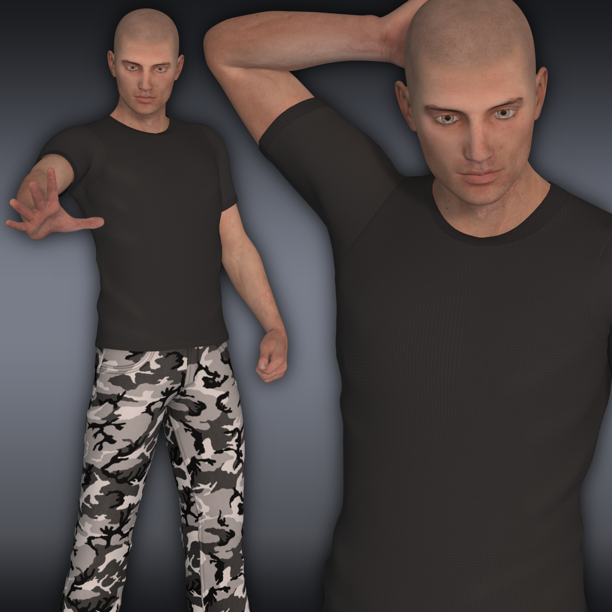 VERSUS:Male Collection - G2M Jeanz plus FREE bonus t-shirt by N/A
