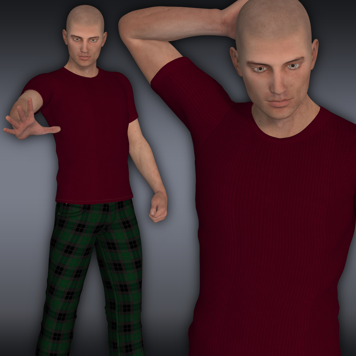VERSUS:Male Collection - G2M Jeanz plus FREE bonus t-shirt by N/A