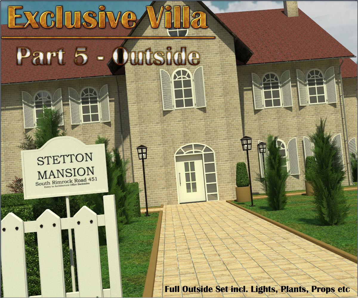 Exclusive Villa 5: Outside Set by N/A