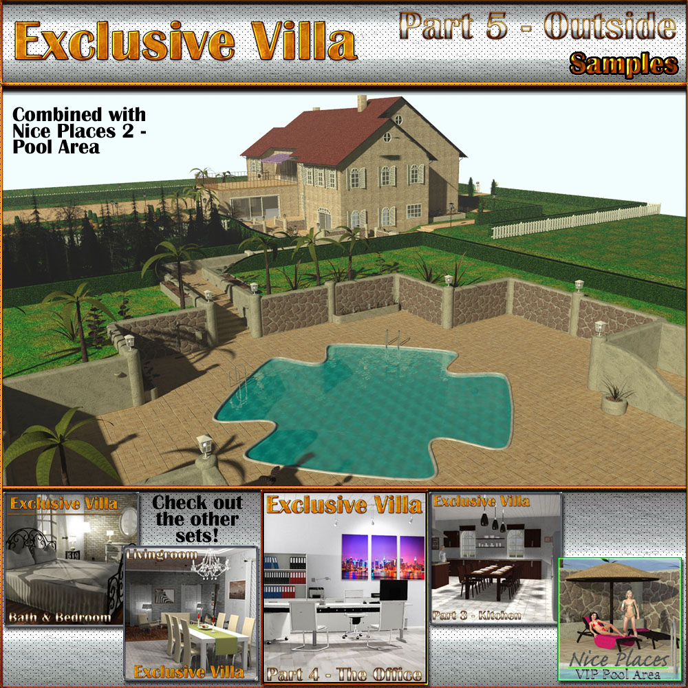 Exclusive Villa 5: Outside Set by N/A