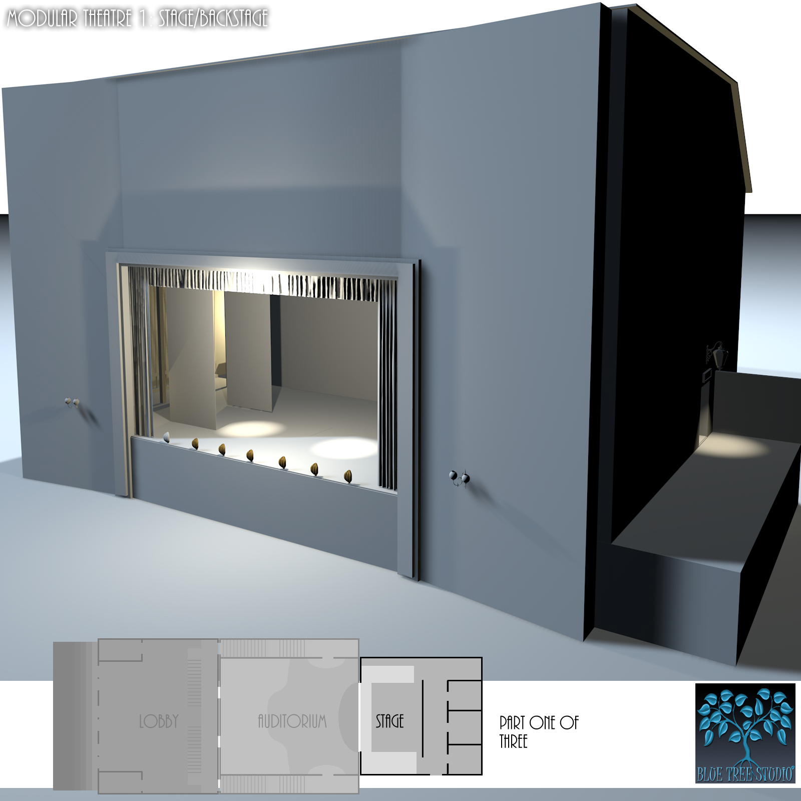Modular Theatre Stage by N/A
