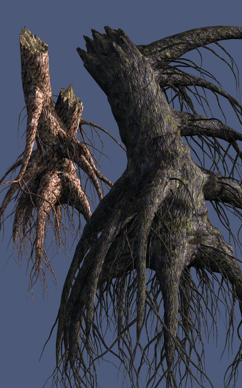 Stumps with roots DR by N/A