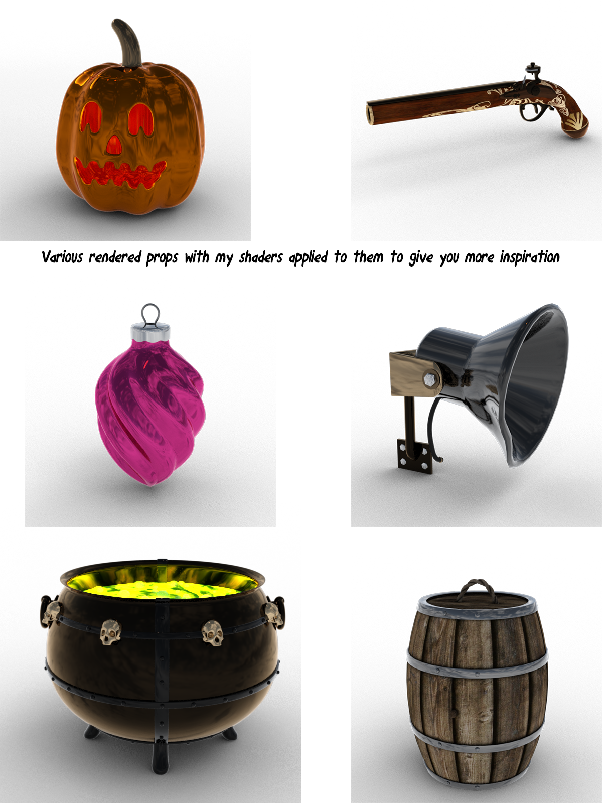 Iray Plain Metal Shaders 2 - A Merchant Resource by N/A