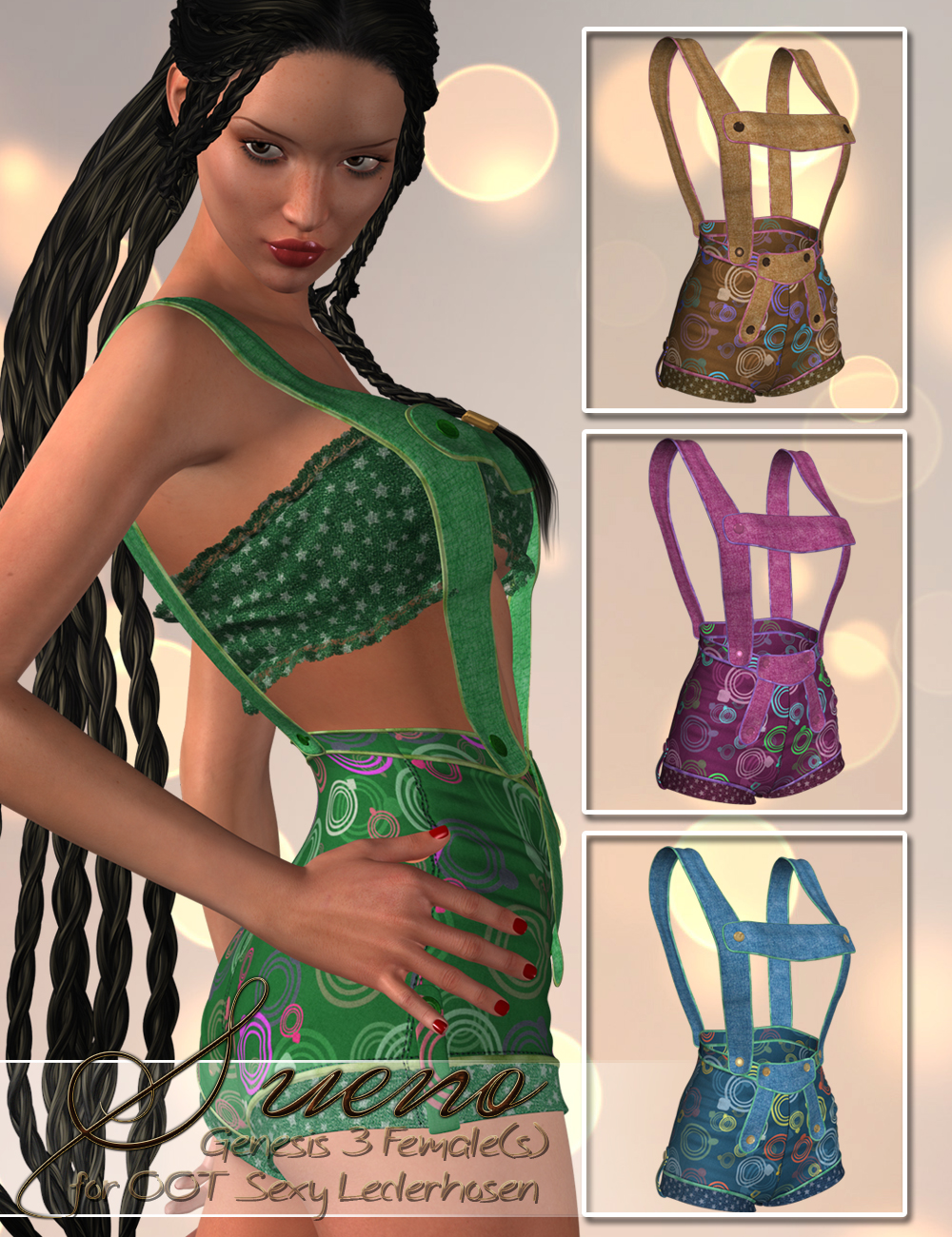 Sueno for OOT Sexy Lederhosen G3F by N/A