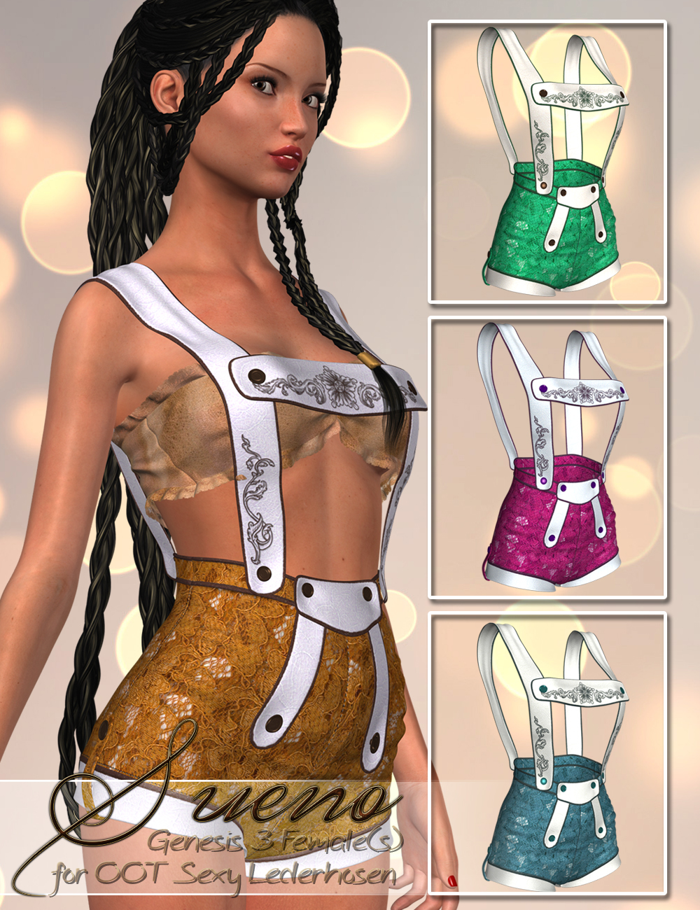 Sueno for OOT Sexy Lederhosen G3F by N/A