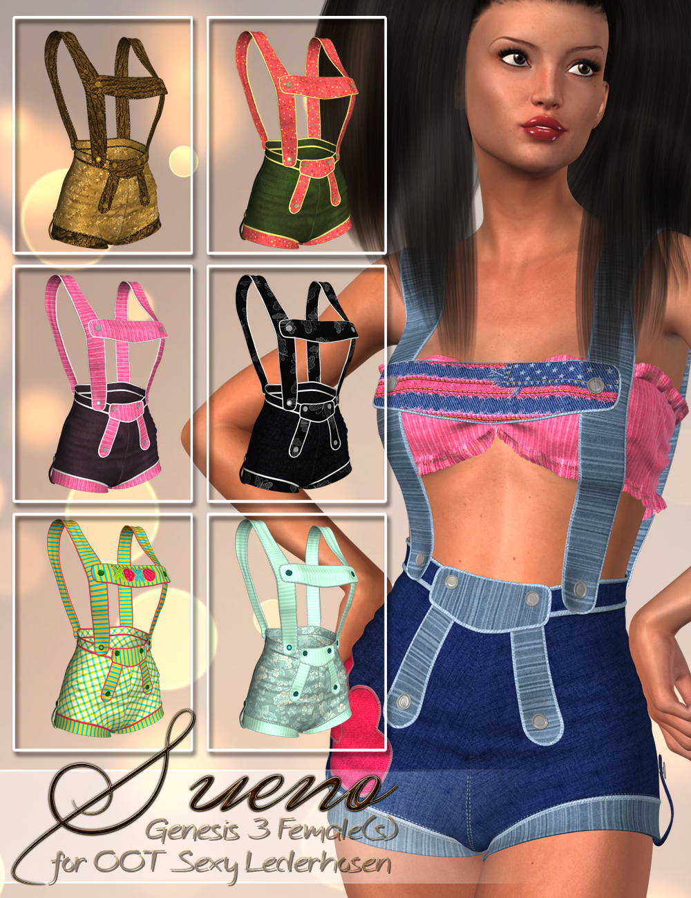 Sueno for OOT Sexy Lederhosen G3F by N/A