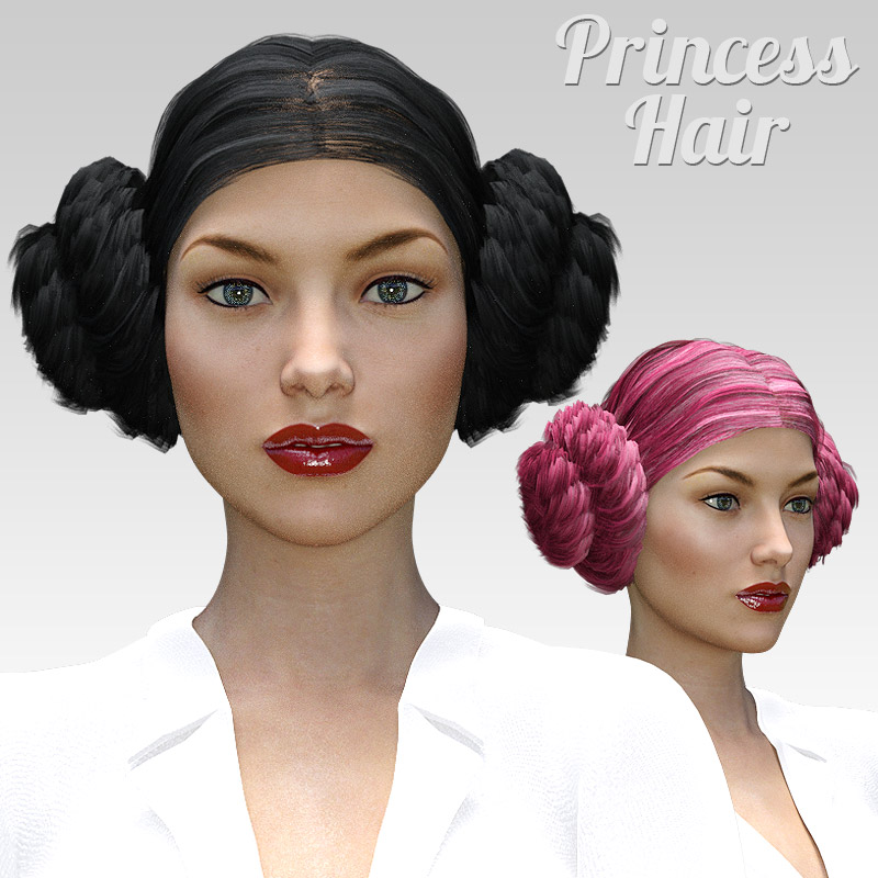 Princess Hair for G3 female(s) by N/A