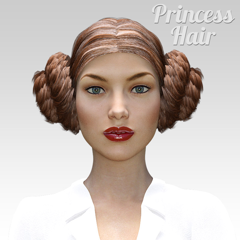 Princess Hair for G3 female(s) by N/A