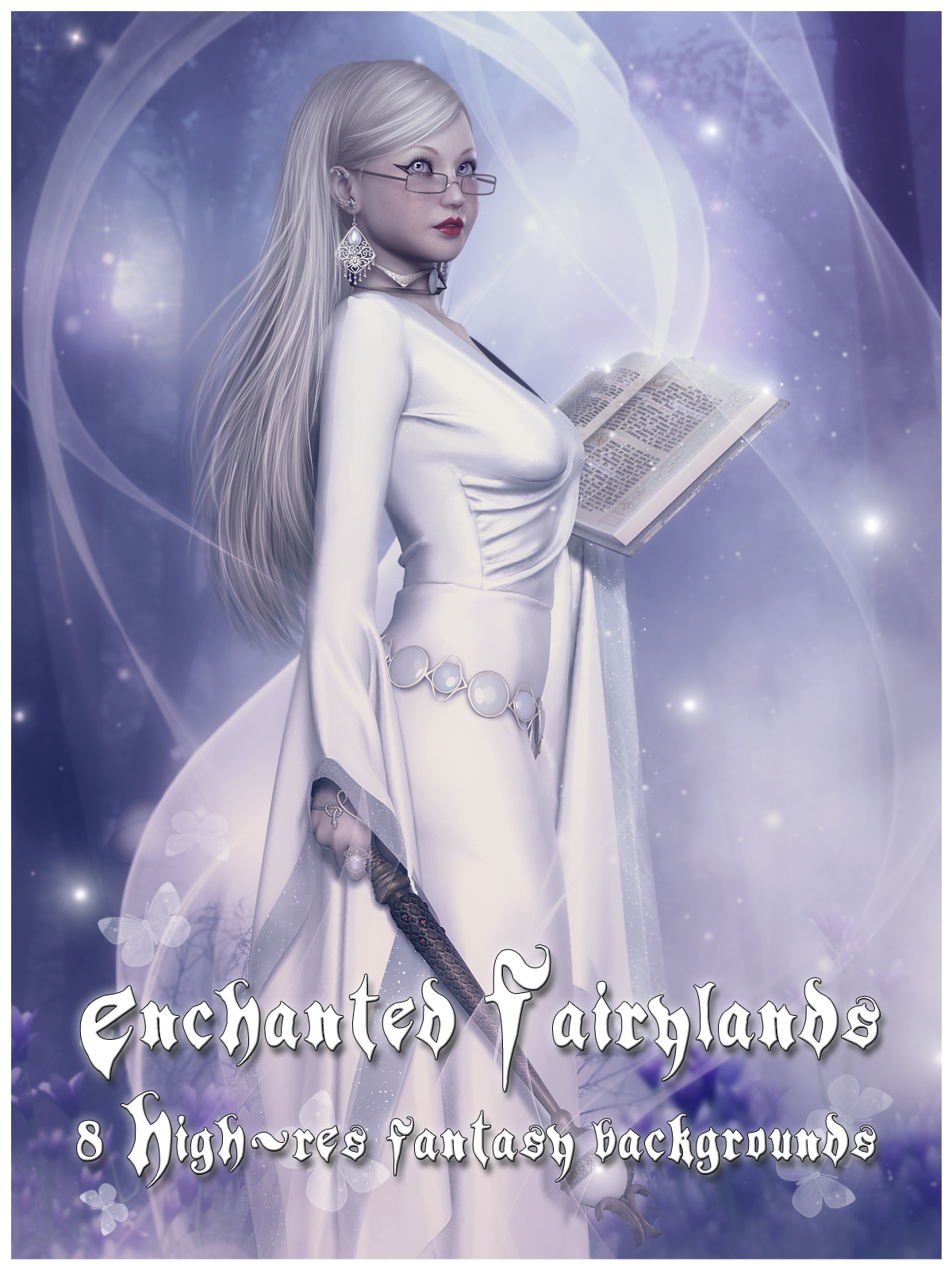 Enchanted Fairylands Backgrounds by N/A