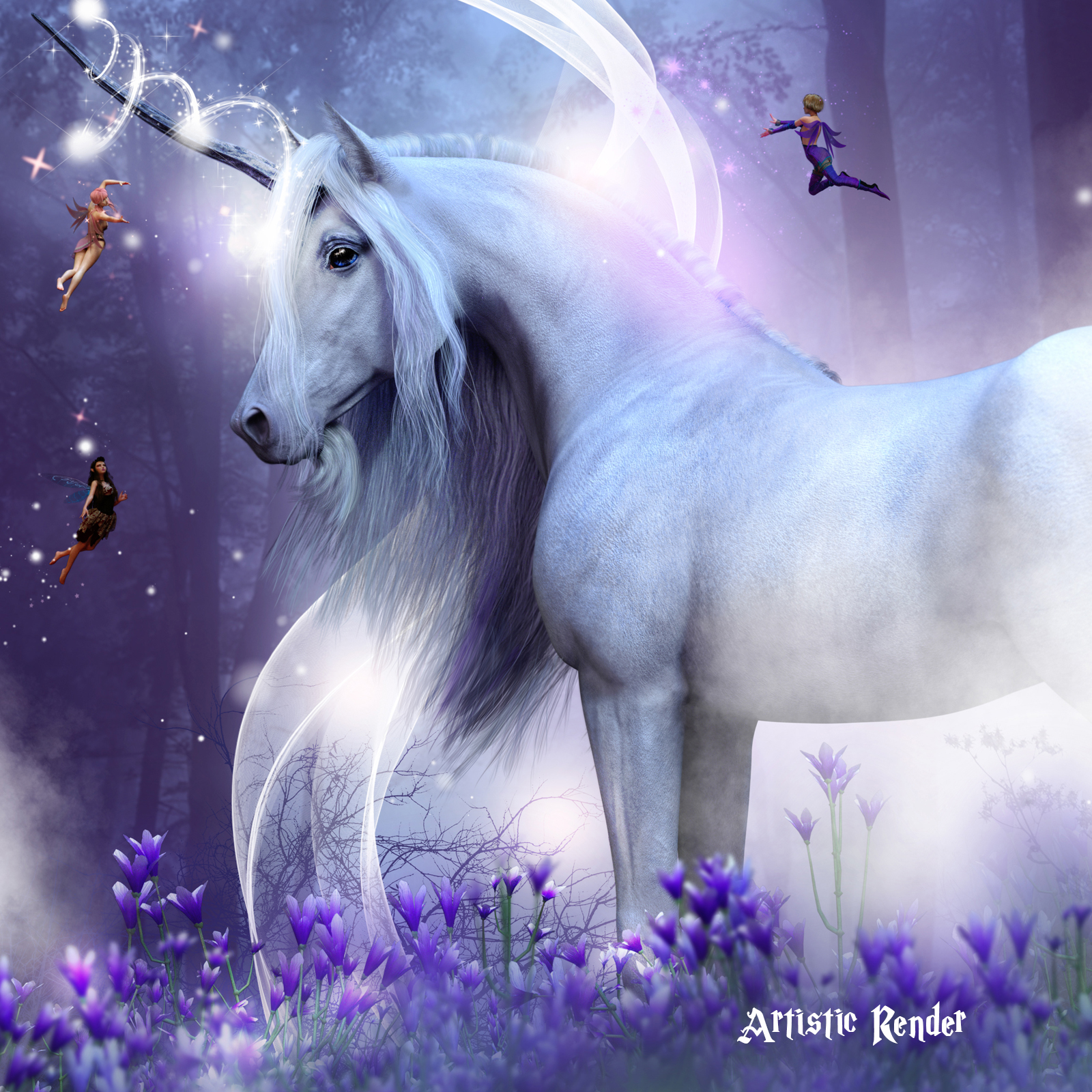 Enchanted Fairylands Backgrounds by N/A