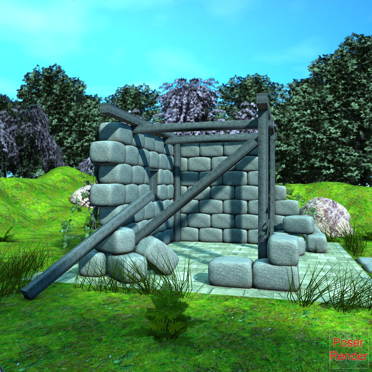 Wreckage for Poser by N/A