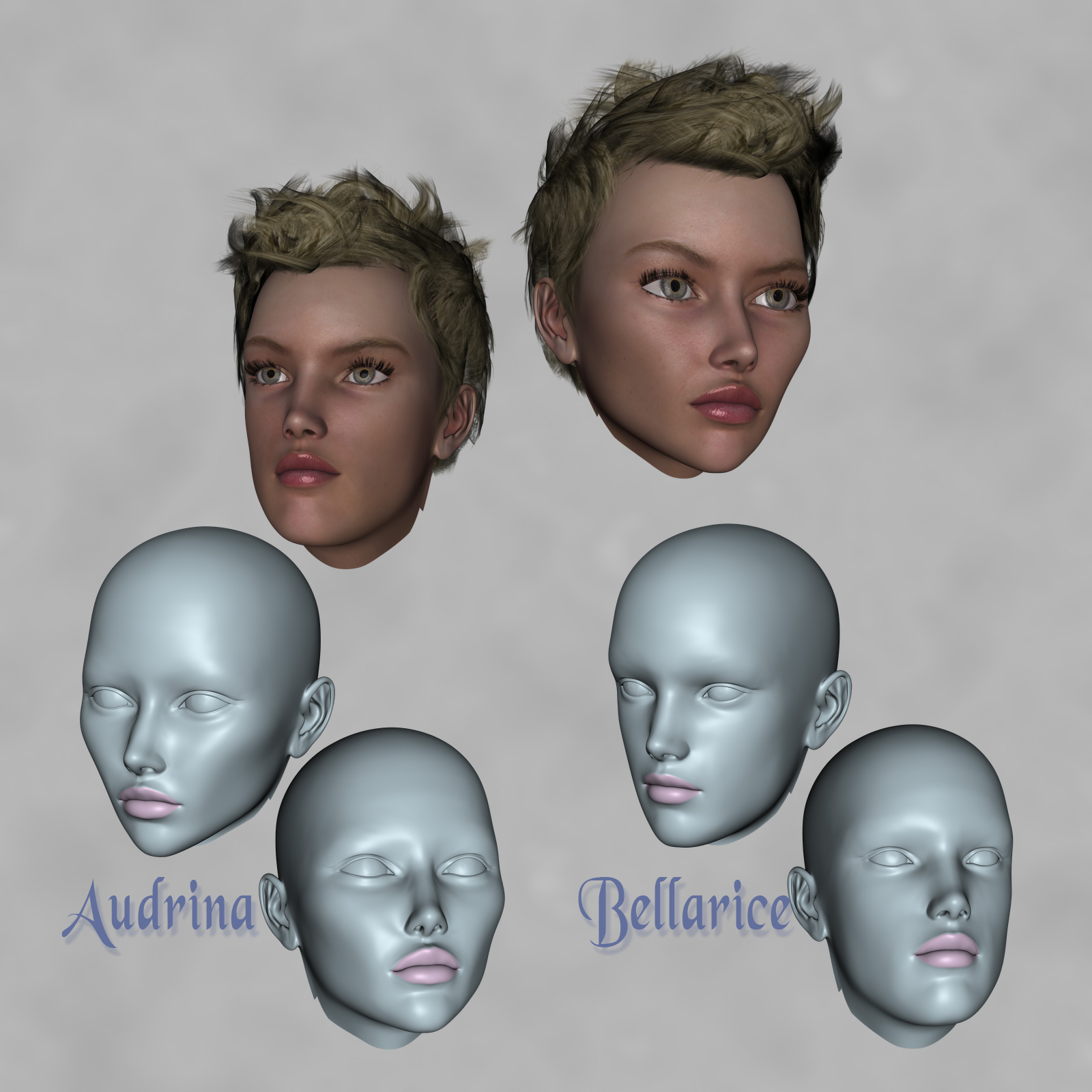 Friendly Faces for the Genesis 1 Female by N/A