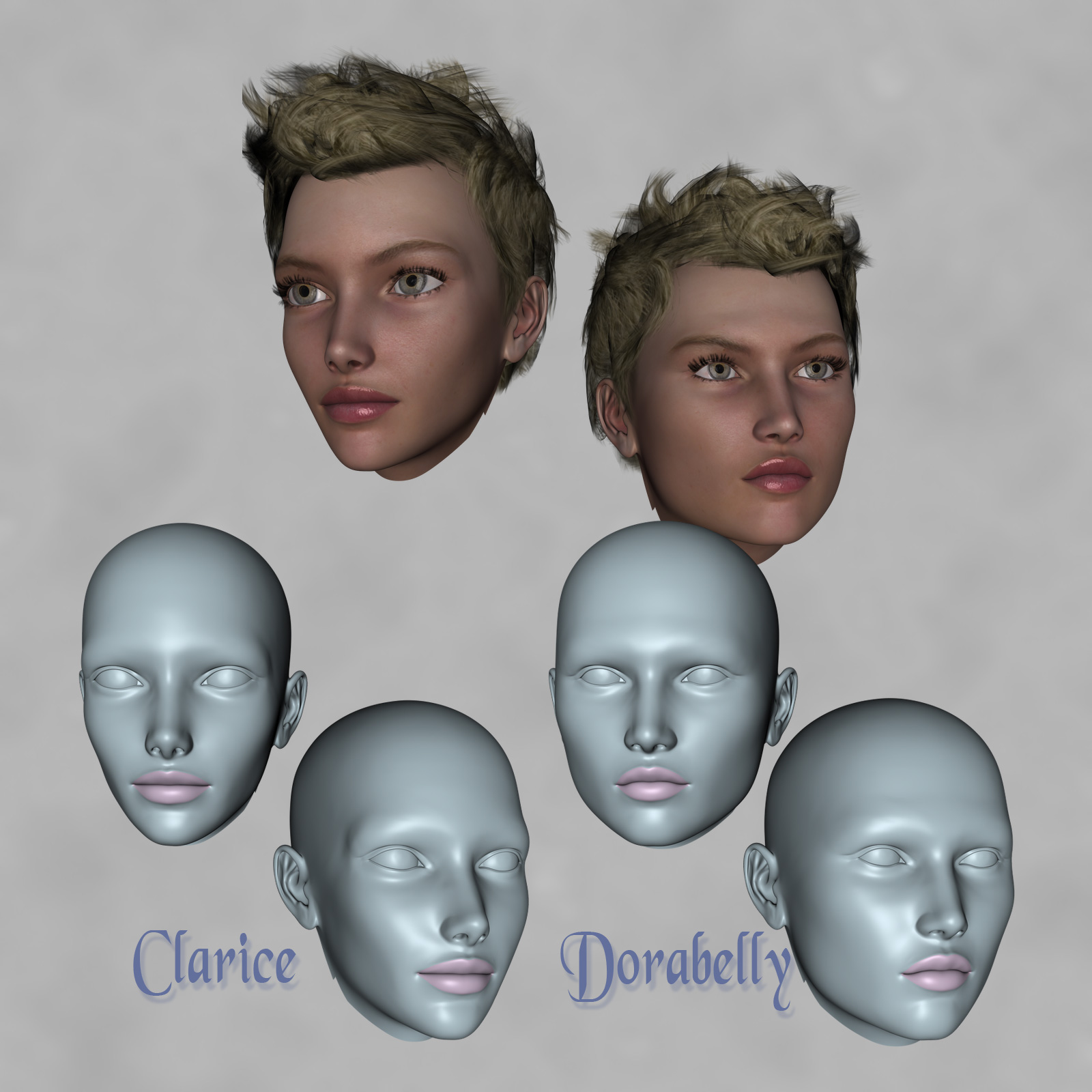 Friendly Faces for the Genesis 1 Female by N/A