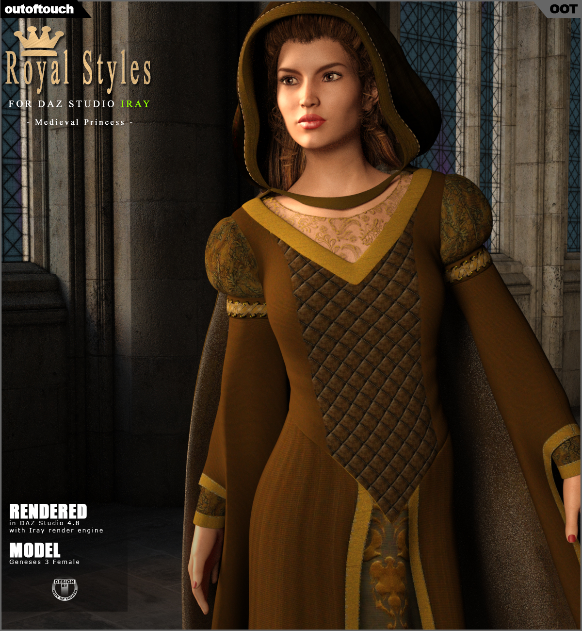 OOT Royal Styles for Medieval Princess by N/A