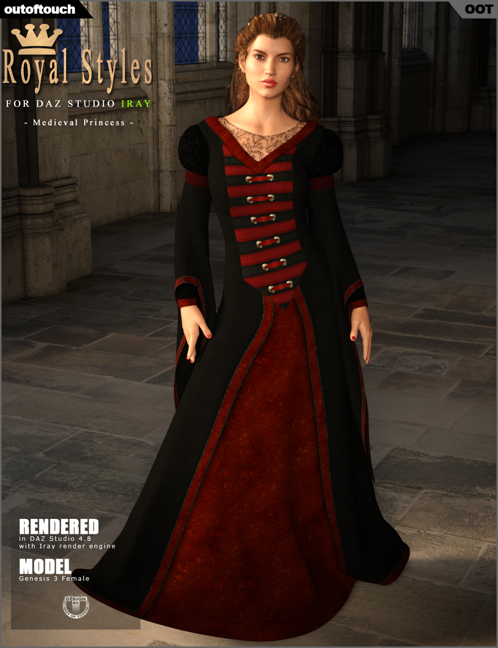 OOT Royal Styles for Medieval Princess by N/A