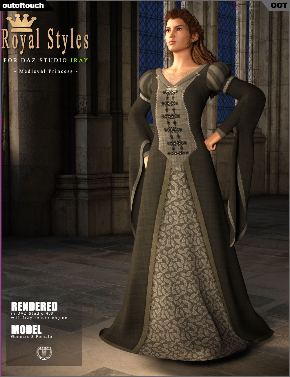 OOT Royal Styles for Medieval Princess by N/A