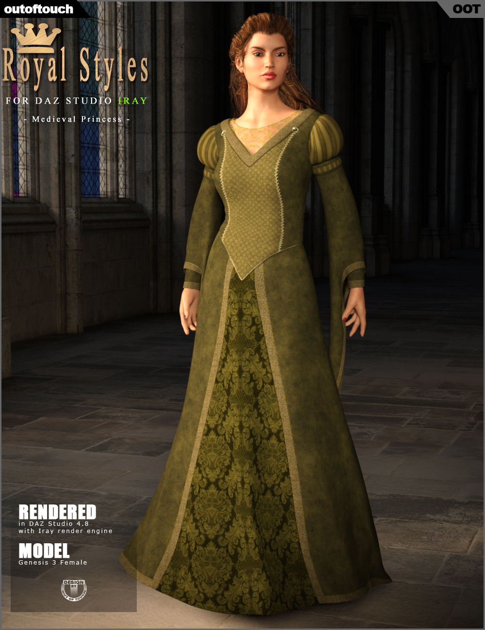 OOT Royal Styles for Medieval Princess by N/A