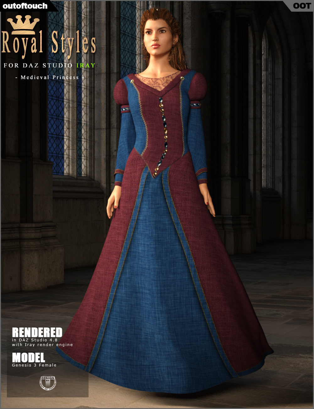 OOT Royal Styles for Medieval Princess by N/A