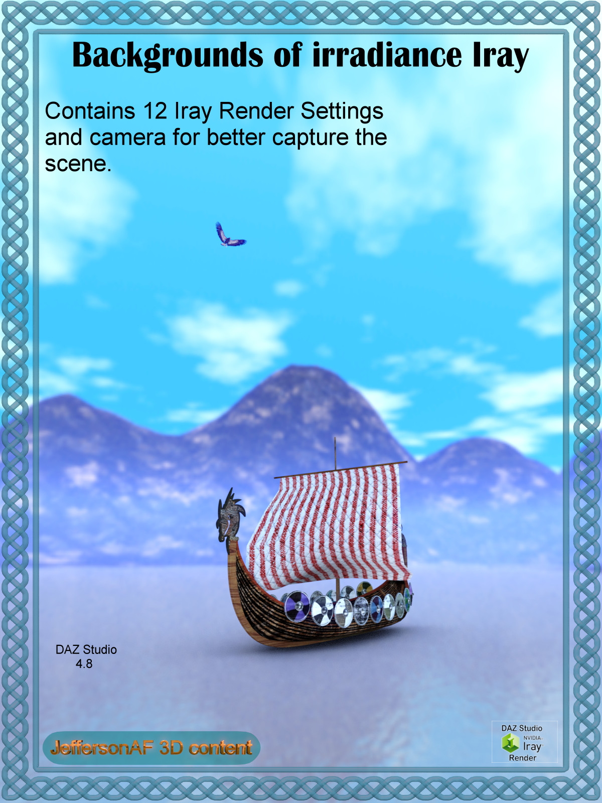 Backgrounds of irradiance Iray by N/A
