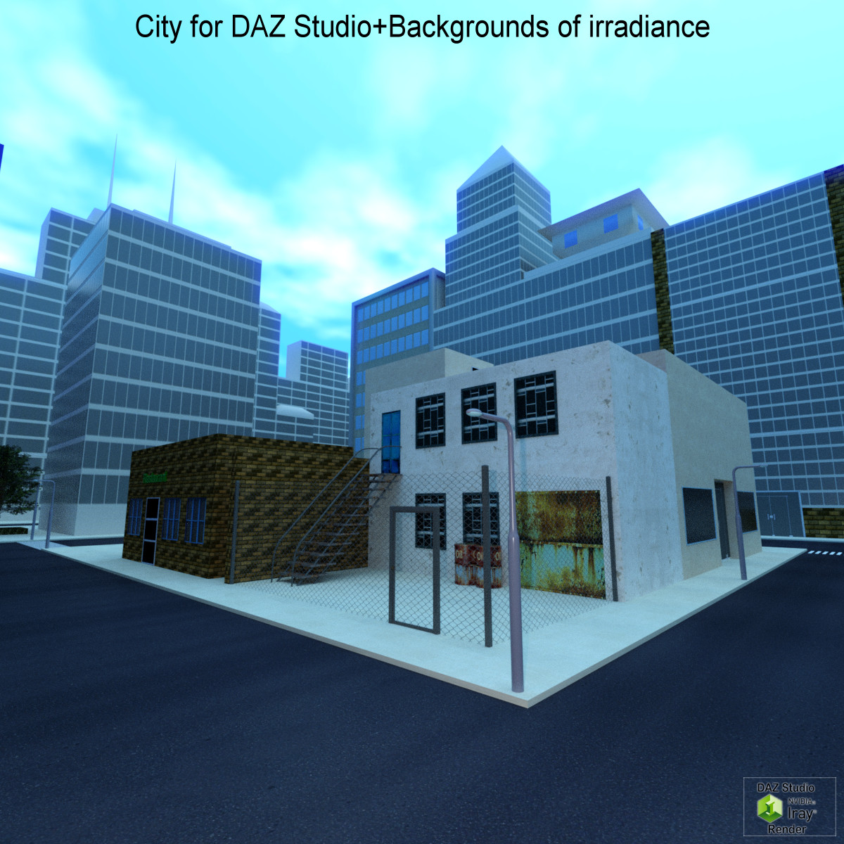 Backgrounds of irradiance Iray by N/A