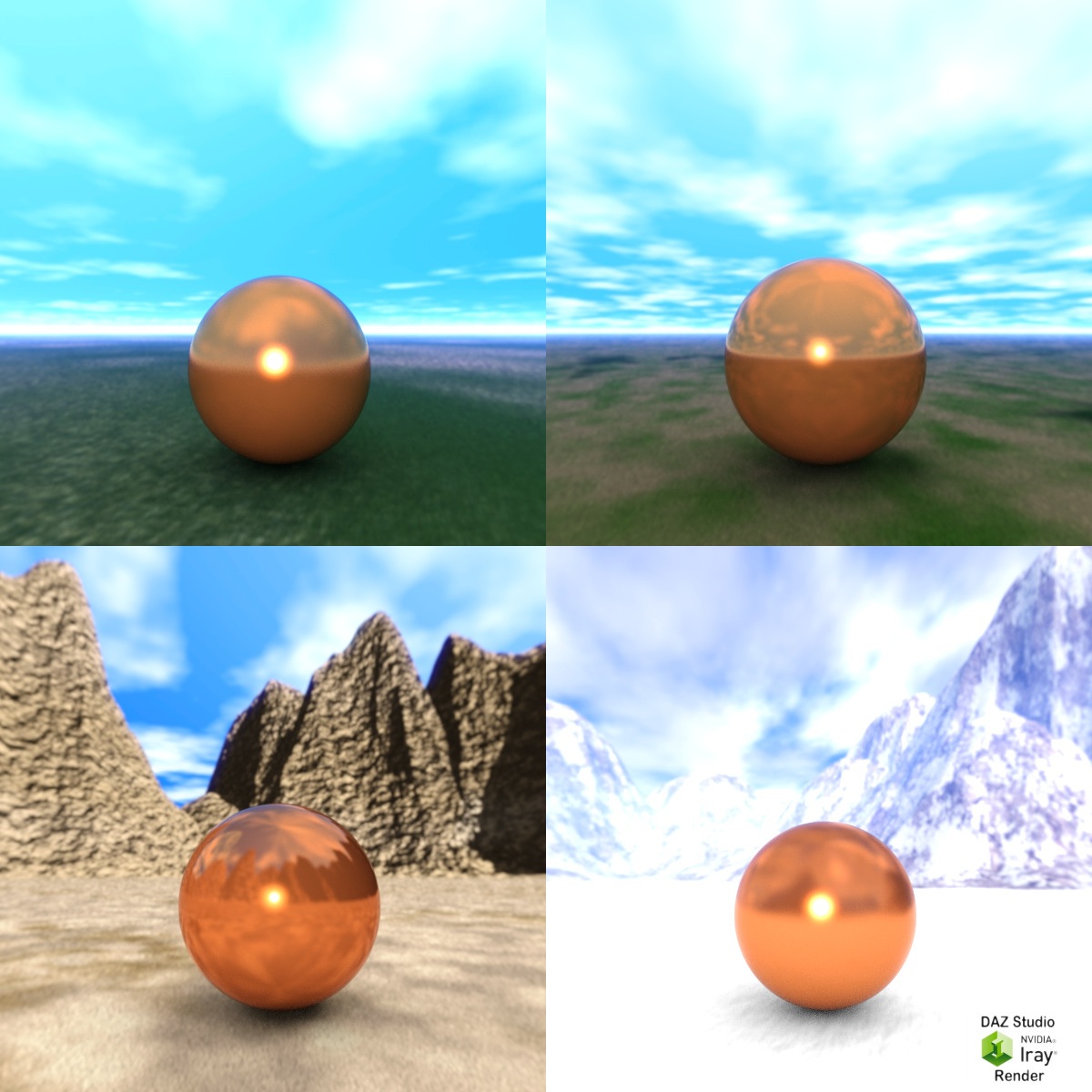 Backgrounds of irradiance Iray by N/A