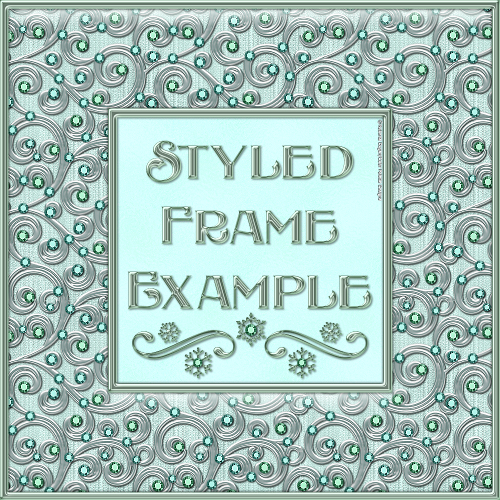 Winter Elegance Layer Styles with Bonus by N/A