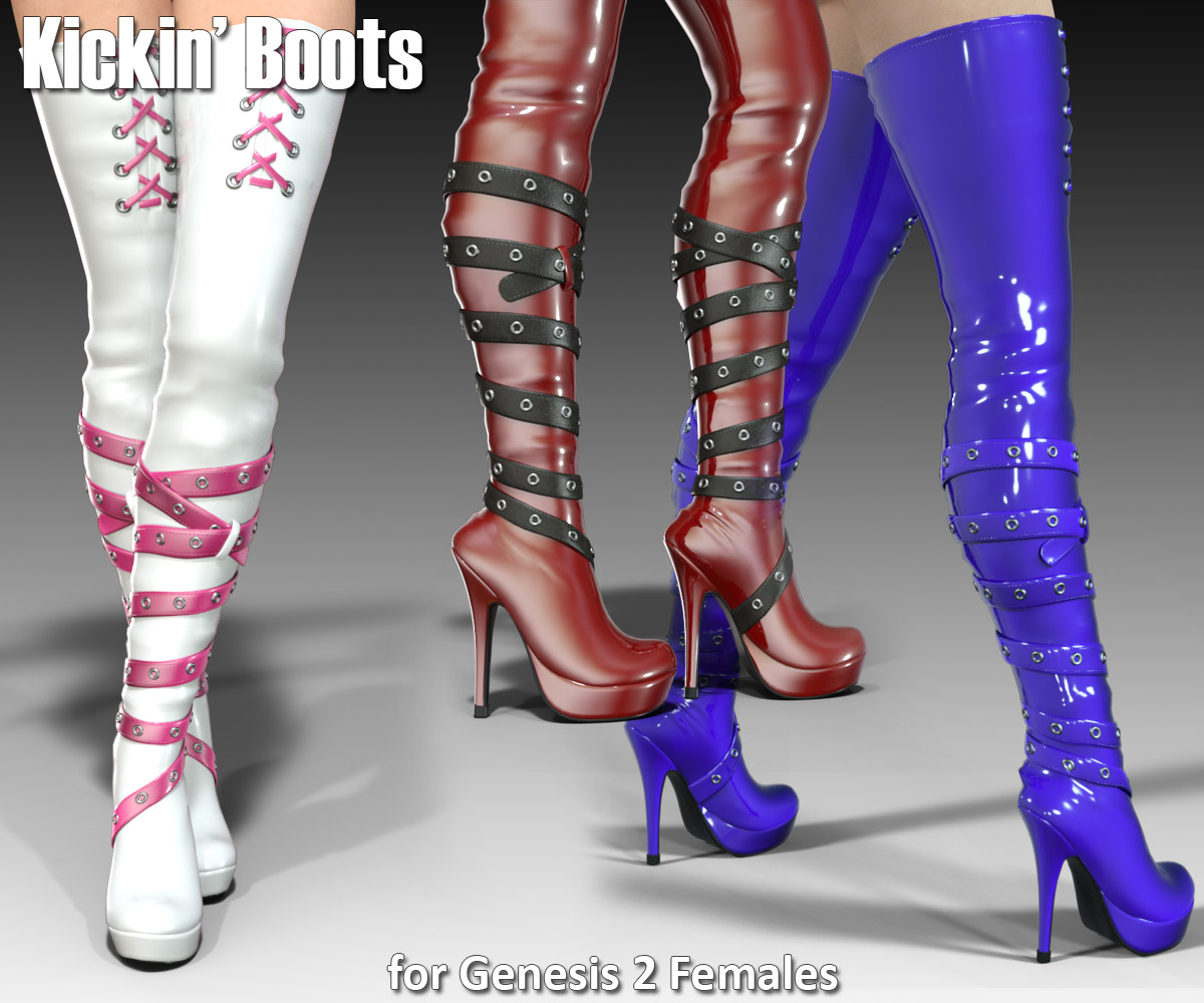 Kickin Boots for Gen2Female by N/A