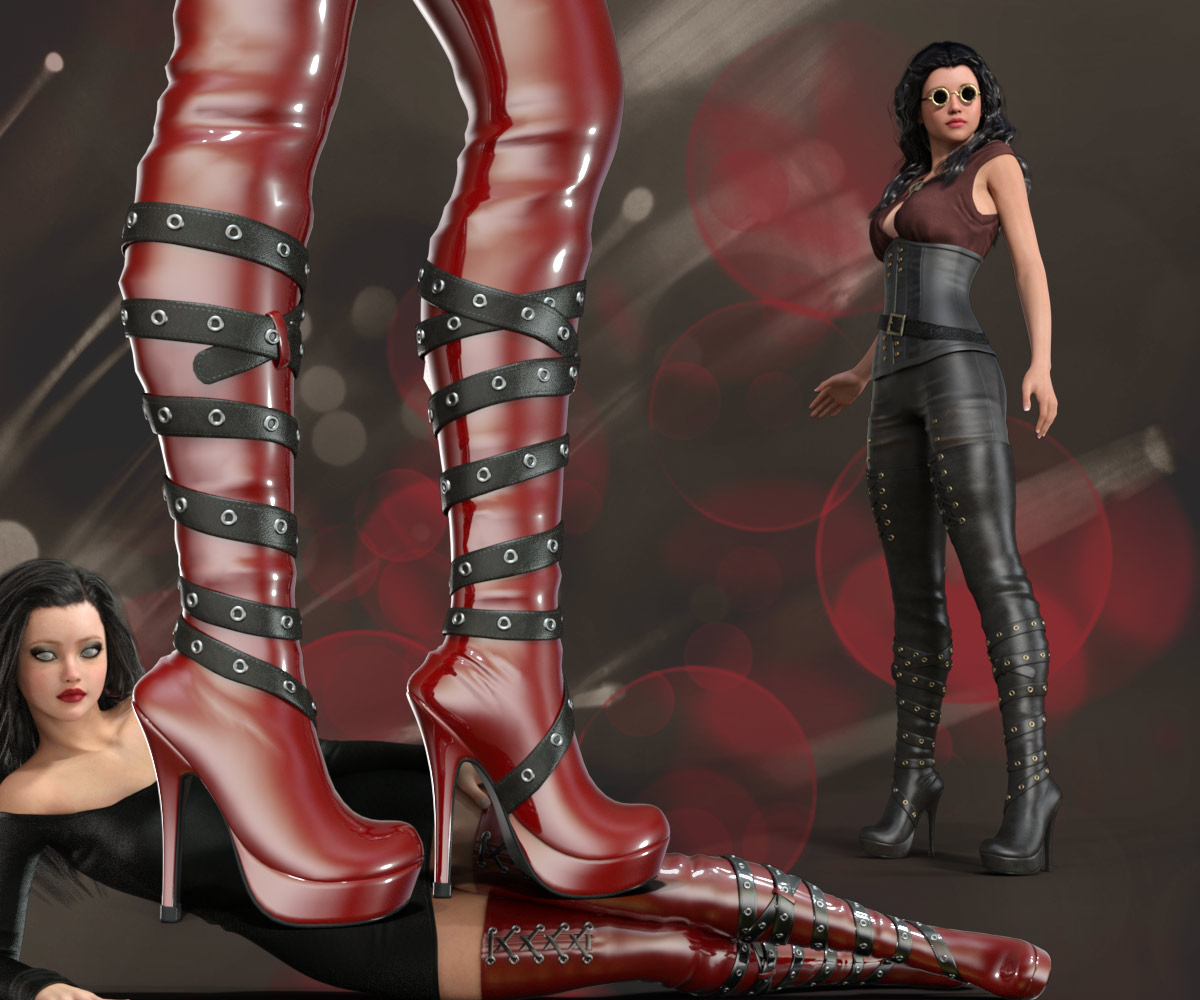 Kickin Boots for Gen2Female by N/A