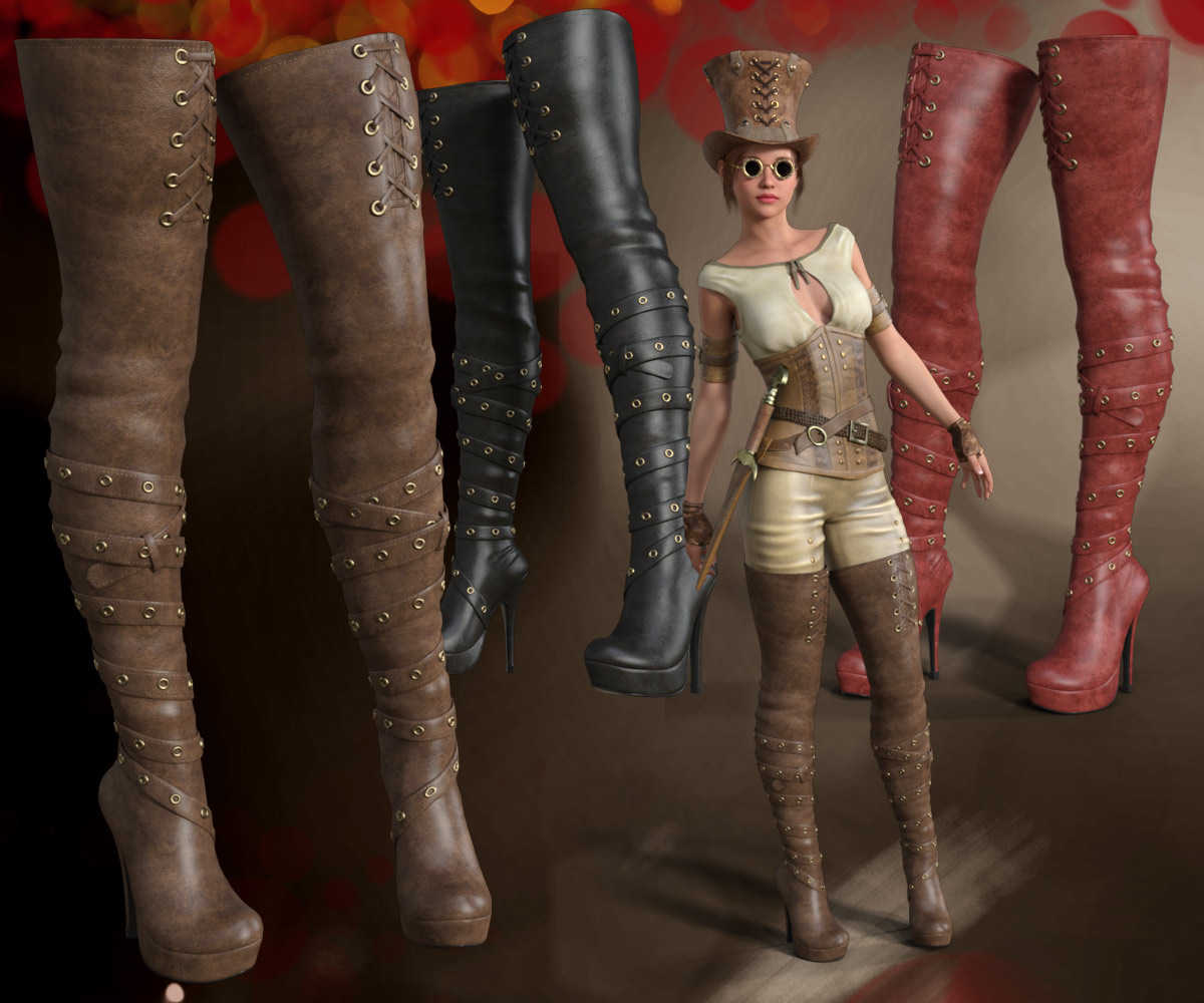 Kickin Boots for Gen2Female by N/A