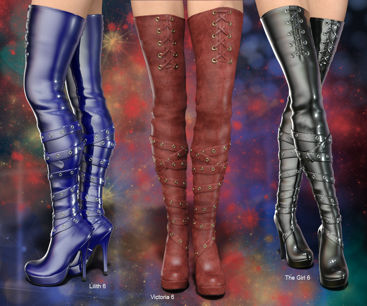 Kickin Boots for Gen2Female by N/A