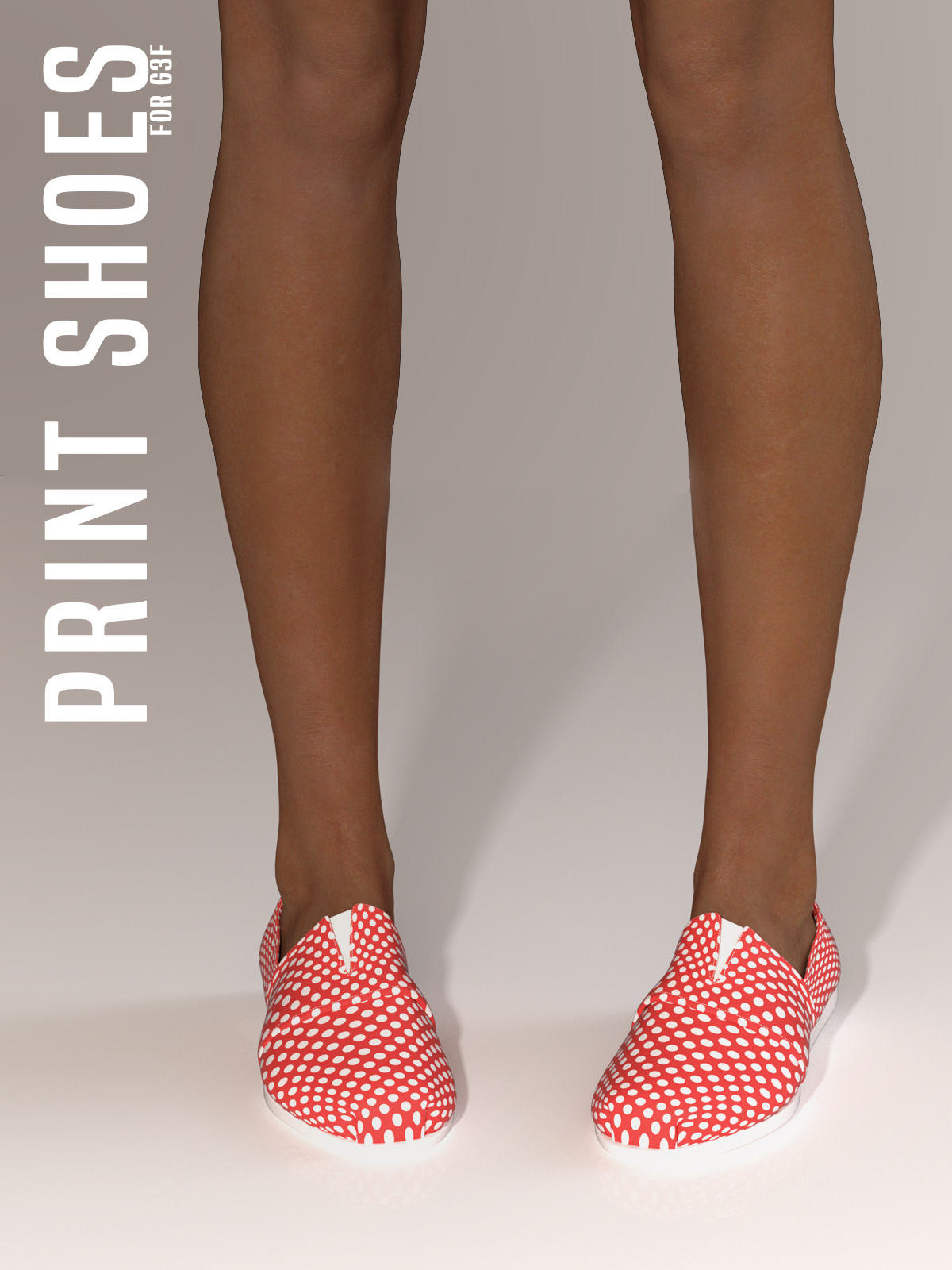 Print Shoes for G3F by N/A