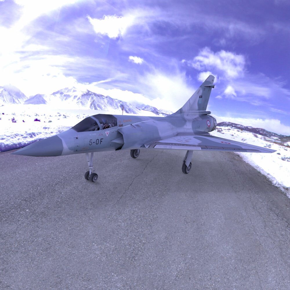 Dassault Mirage 2000 for Poser by N/A