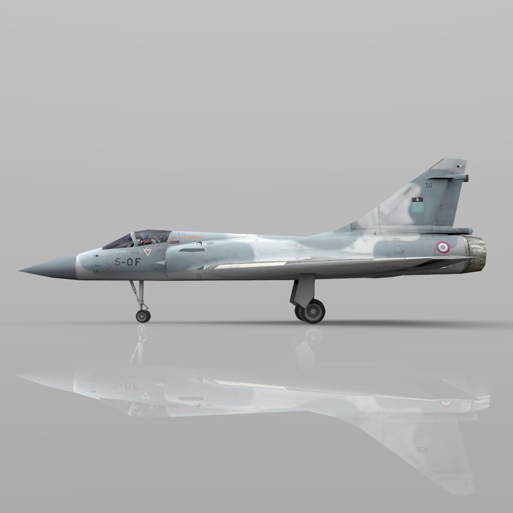 Dassault Mirage 2000 for Poser by N/A