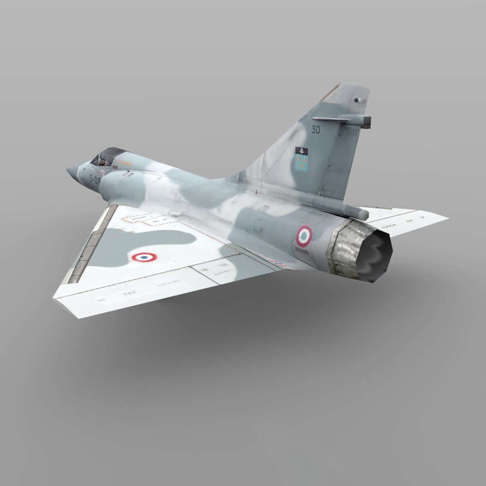 Dassault Mirage 2000 for Poser by N/A