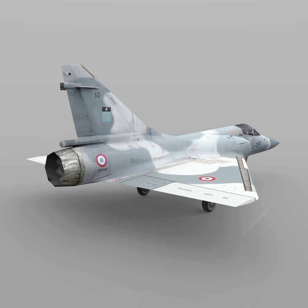 Dassault Mirage 2000 for Poser by N/A