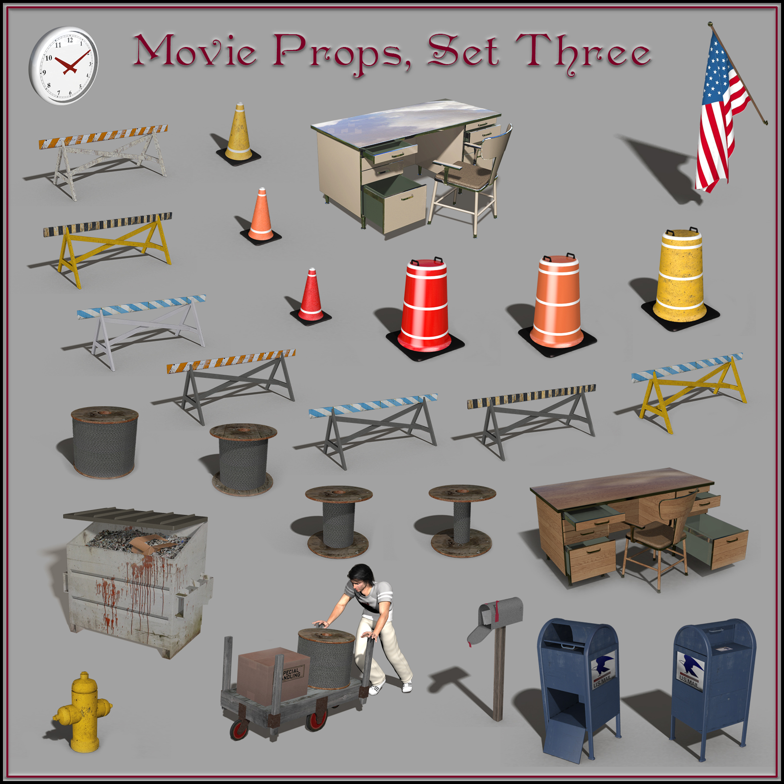 Movie Props, Set 03 by N/A