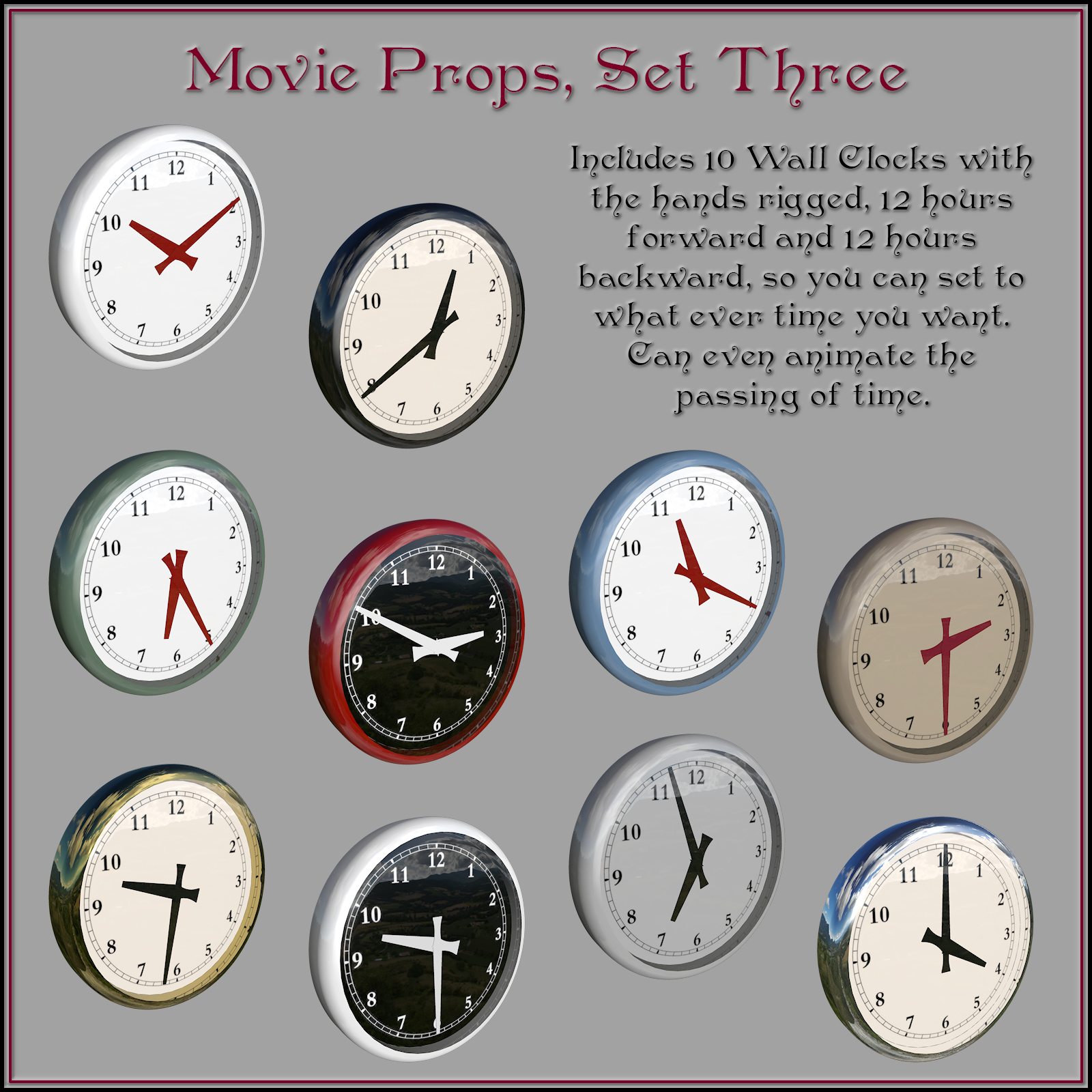 Movie Props, Set 03 by N/A